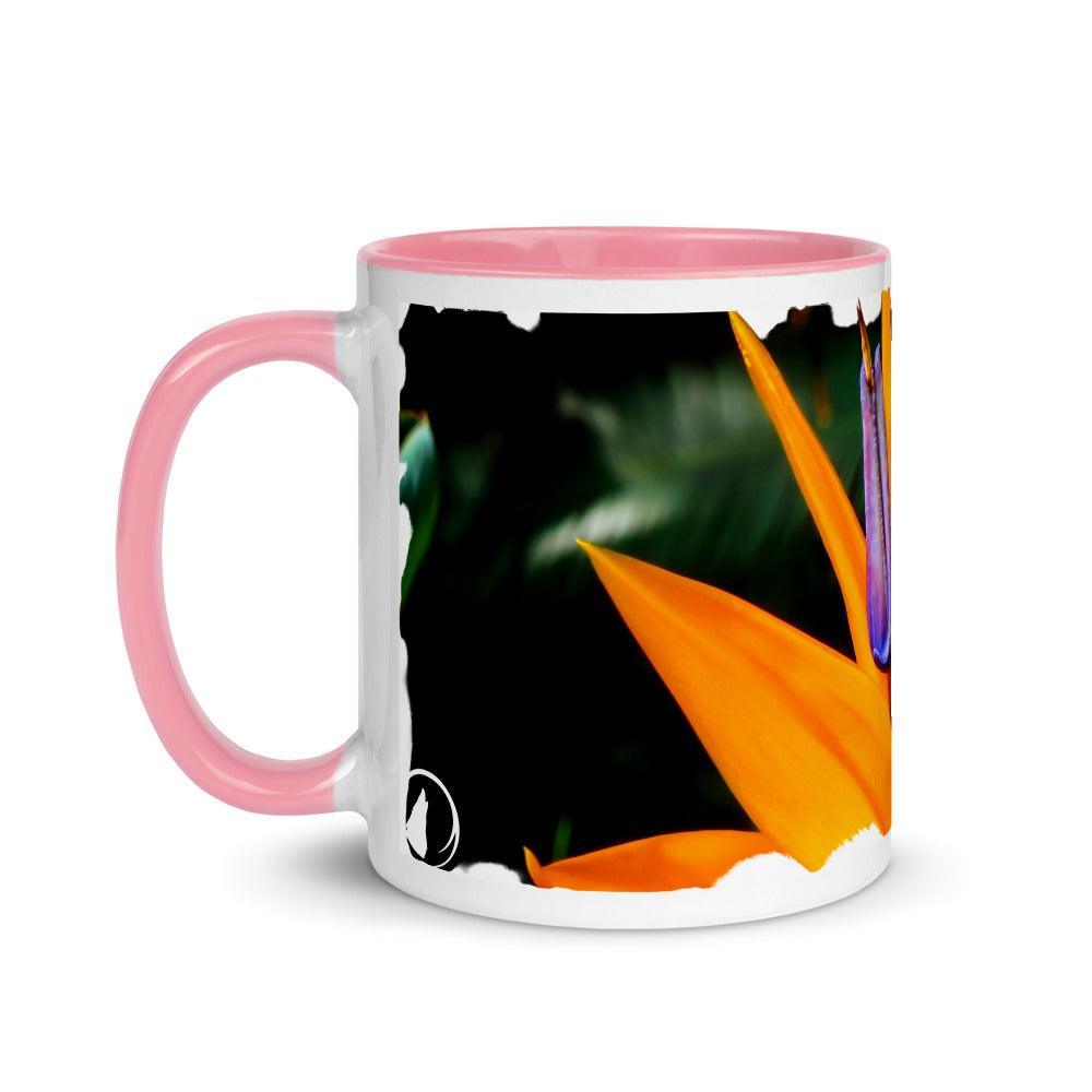 Paradiesvogelblume - Farbige Tasse Howling Nature