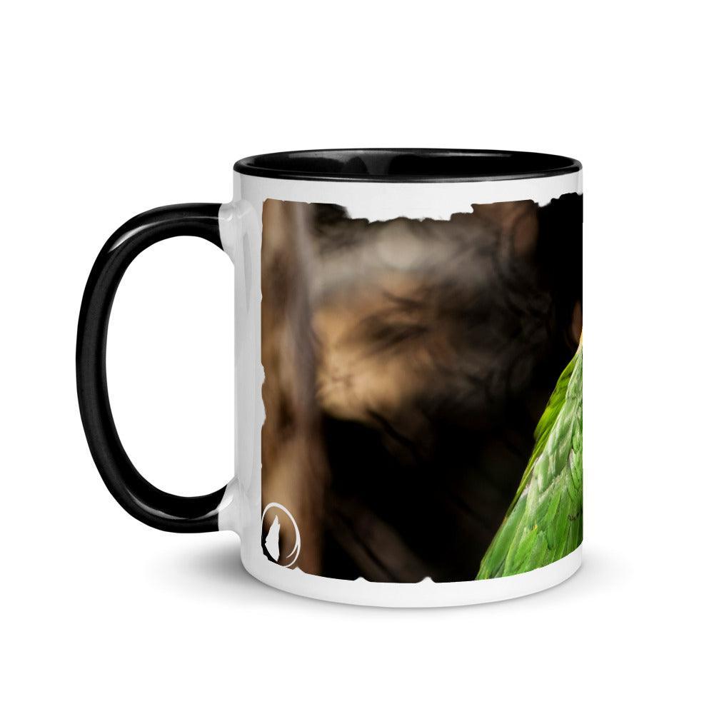 Rostkappenpapagei - Farbige Tasse Howling Nature
