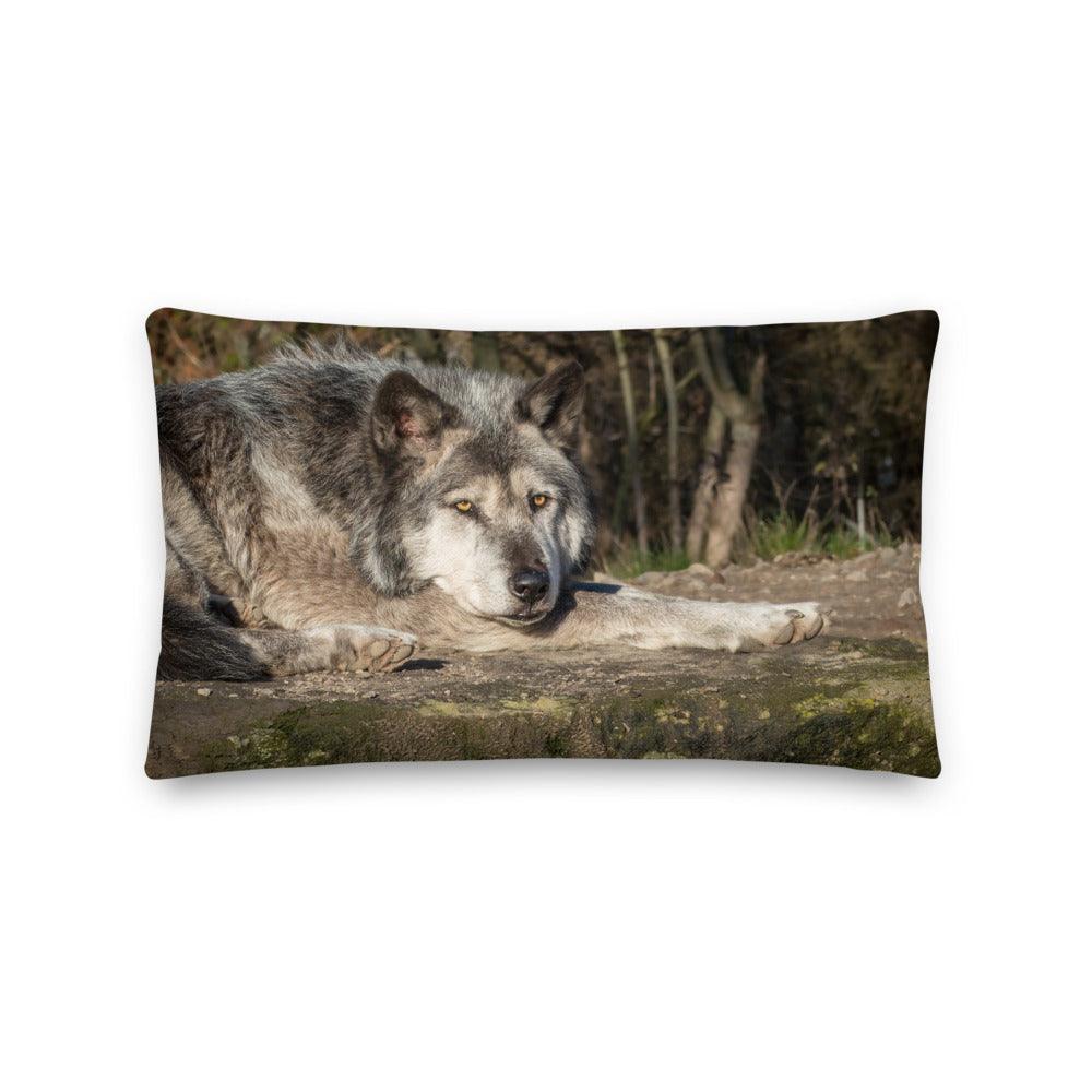 Timberwolf - Dekokissen Howling Nature