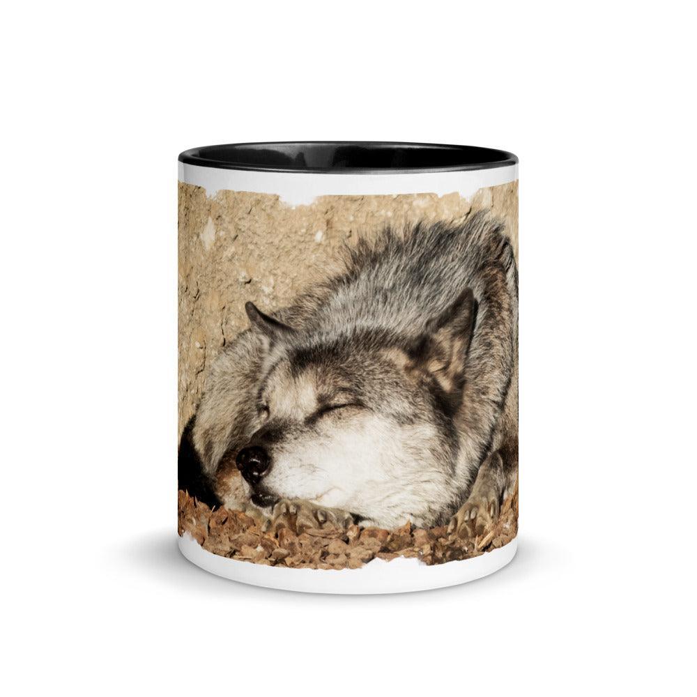 Timberwolf - Farbige Tasse Howling Nature