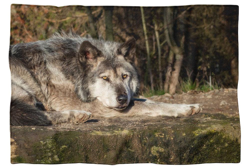 Timberwolf - Kuscheldecke Howling Nature