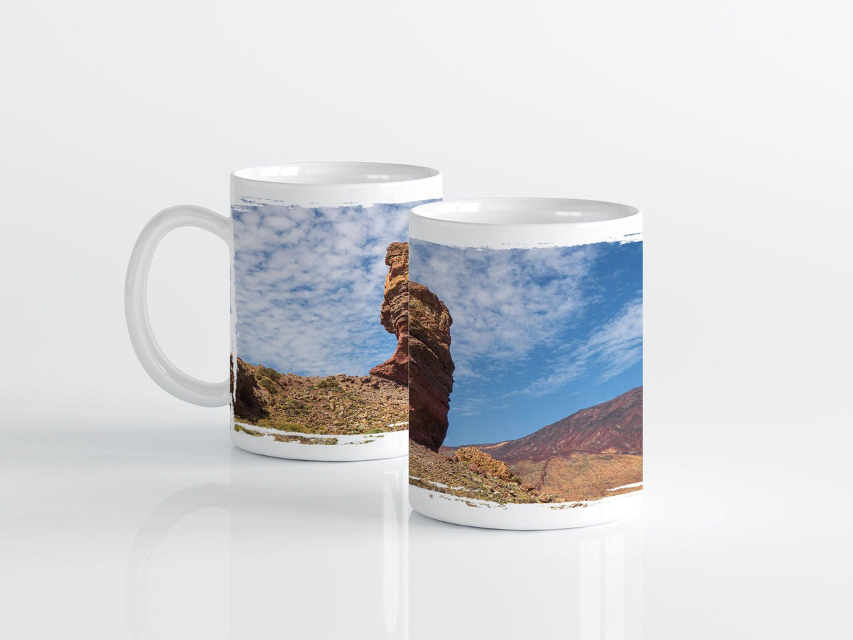 Der Teide - Tasse, weiß - Howling Nature